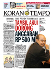 Cover Koran Tempo - Edisi 2011-09-29