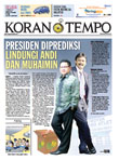 Cover Koran Tempo - Edisi 2011-10-11