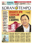 Cover Koran Tempo - Edisi 2011-11-03