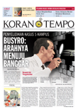 Cover Koran Tempo - Edisi 2011-11-04