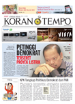 Cover Koran Tempo - Edisi 2011-11-25