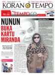 Cover Koran Tempo - Edisi 2011-12-29