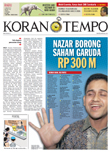 Cover Koran Tempo - Edisi 2012-01-04