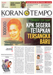 Cover Koran Tempo - Edisi 2012-01-10
