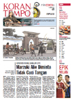 Cover Koran Tempo - Edisi 2012-01-15