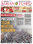 Cover Koran Tempo - Edisi 2012-01-28