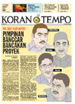 Cover Koran Tempo - Edisi 2012-01-30