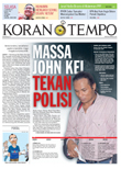 Cover Koran Tempo - Edisi 2012-02-21
