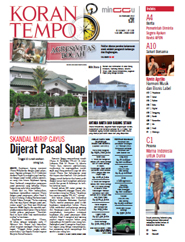 Cover Koran Tempo - Edisi 2012-02-26