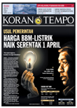Cover Koran Tempo - Edisi 2012-03-07