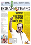 Cover Koran Tempo - Edisi 2012-03-20