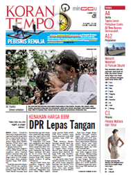 Cover Koran Tempo - Edisi 2012-03-25