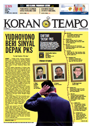 Cover Koran Tempo - Edisi 2012-04-02