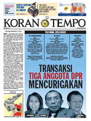 Cover Koran Tempo - Edisi 2012-04-24