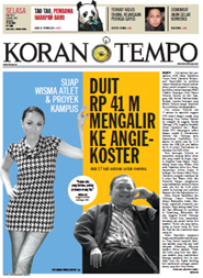 Cover Koran Tempo - Edisi 2012-05-08