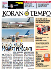 Cover Koran Tempo - Edisi 2012-05-15