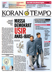 Cover Koran Tempo - Edisi 2012-05-25
