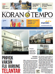 Cover Koran Tempo - Edisi 2012-06-21