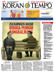 Cover Koran Tempo - Edisi 2012-07-05
