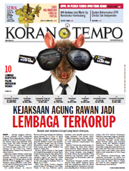 Cover Koran Tempo - Edisi 2012-07-16