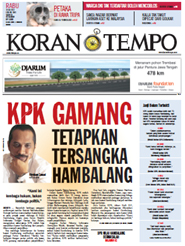 Cover Koran Tempo - Edisi 2012-07-18