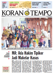 Cover Koran Tempo - Edisi 2012-08-23