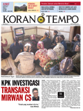 Cover Koran Tempo - Edisi 2012-08-31
