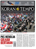 Cover Koran Tempo - Edisi 2012-10-04