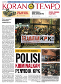 Cover Koran Tempo - Edisi 2012-10-06