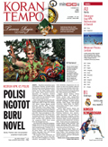 Cover Koran Tempo - Edisi 2012-10-07