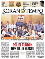 Cover Koran Tempo - Edisi 2012-10-10