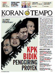 Cover Koran Tempo - Edisi 2012-10-11