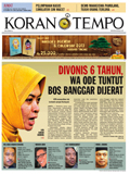 Cover Koran Tempo - Edisi 2012-10-19