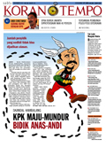 Cover Koran Tempo - Edisi 2012-11-03
