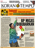 Cover Koran Tempo - Edisi 2012-11-14