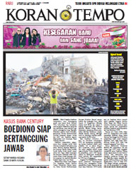 Cover Koran Tempo - Edisi 2012-11-21