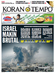 Cover Koran Tempo - Edisi 2012-11-22