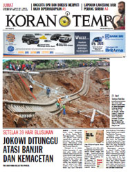 Cover Koran Tempo - Edisi 2012-11-23