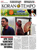 Cover Koran Tempo - Edisi 2012-11-30