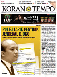 Cover Koran Tempo - Edisi 2012-12-05