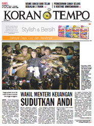 Cover Koran Tempo - Edisi 2012-12-20