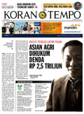 Cover Koran Tempo - Edisi 2012-12-28