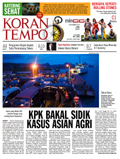 Cover Koran Tempo - Edisi 2012-12-30