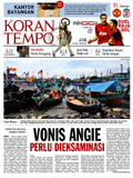 Cover Koran Tempo - Edisi 2013-01-13