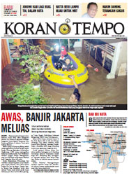 Cover Koran Tempo - Edisi 2013-01-16