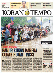 Cover Koran Tempo - Edisi 2013-01-17
