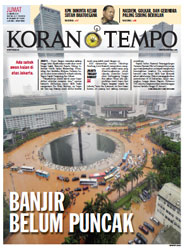 Cover Koran Tempo - Edisi 2013-01-18