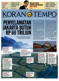Cover Koran Tempo - Edisi 2013-01-22
