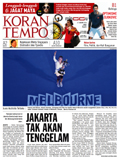 Cover Koran Tempo - Edisi 2013-01-27