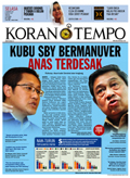 Cover Koran Tempo - Edisi 2013-02-05